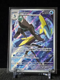 Pokemon Mega Evolution Inteleon 142/132 Shiny Rare Card - Image 1