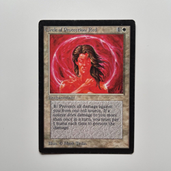 MTG - BETA - Circle of Protection Red - LP - Excellent Condition - MAGIC CARD - Image 1
