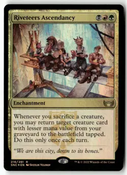 Riveteers Ascendancy 216 Streets of New Capenna Magic: The Gathering Foil NM - Image 1