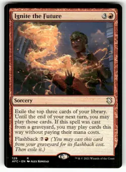 Ignite the Future 129 Commander: Adventures in the Forgotten Realms MTG NM - Image 1