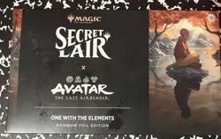 Secret Lair x Avatar The Last Airbender One with the Elements ~ Rainbow FOIL! - Image 1
