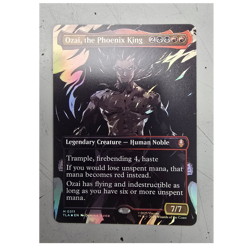 MTG - TLA - Ozai, the Phoenix King (Borderless) #311 - Foil NM/M - Image 1