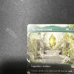 The Earth Crystal (Borderless) Final Fantasy Regular Magic The Gathering - Image 3