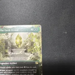 The Earth Crystal (Borderless) Final Fantasy Regular Magic The Gathering - Image 4