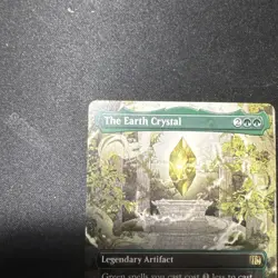 The Earth Crystal (Borderless) Final Fantasy Regular Magic The Gathering - Image 5