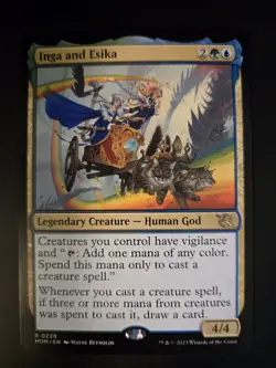 Inga and Esika NM March of the Machine MTG FREE SHIPPING - Image 1