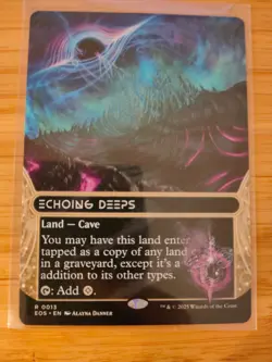 MTG Echoing Deeps (Showcase) 0013 Edge of Eternities Stellar Sights M/NM - Image 1