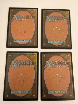 Magic The Gathering MTG Black Rare Lot 4 Fraying Omnipotence Priest Awaken Bontu - Image 2