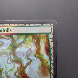 Foil Wooded Foothills Battle For Zendikar Expedition MtG Magic NM Near Mint Land - Image 3