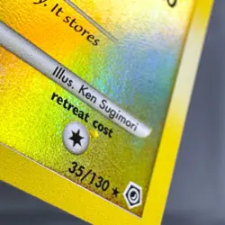 MP+ Reverse Holo Pachirisu 035/130 Holo Burger King Promos Pokemon Ken Sugimori - Image 5