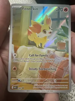 Fennekin Holo 080/MEP Basic Pokemon TCG Card 70 HP Nintendo 2026 - Image 1