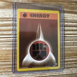 Pokemon Card Neo Genesis Unlimited Fighting Energy 106/111 LP-NM - Image 1