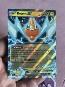 Pokemon TCG Rotom Ex 029/094 Double Rare Phantasmal Flames Near Mint - Image 1
