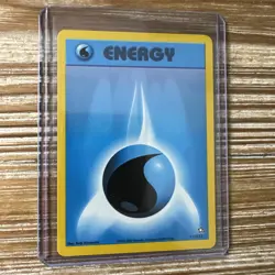 Pokemon Card Water Energy 111/111 Unlimited Neo Genesis LP-NM - Image 1
