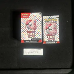 POKEMON TCG SCARLET & VIOLET 151 BOOSTER BUNDLE BOX & BOOSTER PACK ! - Image 1