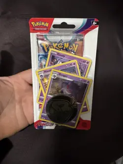 Pokemon TCG Scarlet & Violet Evolution Chain Promo Pack Gastly Haunter Gengar - Image 1