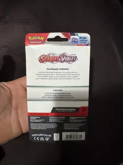 Pokemon TCG Scarlet & Violet Evolution Chain Promo Pack Gastly Haunter Gengar - Image 2