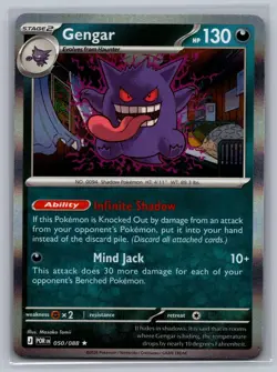 Gengar 050/088 Rare Perfect Order Pokemon Holo Near Mint - Image 1
