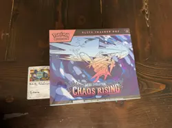 Pokemon TCG Chaos Rising Elite Trainer Box Factory Sealed Brand New - Image 1