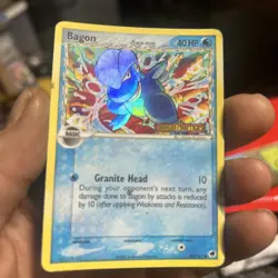Pokemon Bagon EX Dragon Frontiers 43/101 40HP Delta Species Holo English - Image 1