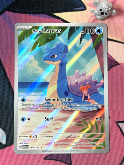 Pokemon TCG SV10: Destined Rivals Misty's Lapras 194/182 Illustration Rare - Image 1