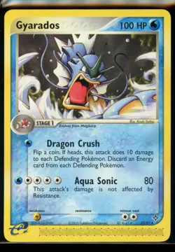 POKEMON GYARADOS 32/97 UNCOMMON DRAGON | NM - Image 1