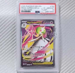 Mega Gardevoir Ex PSA 10 📈 2025 Pokemon ME01 Mega Evolution (MEG) EN 159/132 UR - Image 1