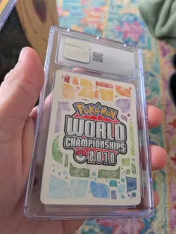TOP POP 1) CGC 10 GEM MINT Azelf World Championship Happy Luck 4/123 Pokemon - Image 3