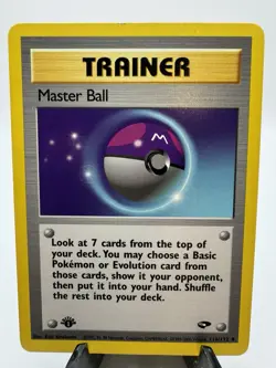 2000 Gym - Challenge Master Ball 1st Edition Uncommon Non-Holo #116 - Image 1