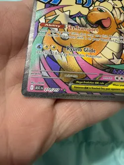 Mega Dragonite EX 271/217: Ascended Hero’s Secret Rare Full Art Holo. NM Pokemon - Image 4