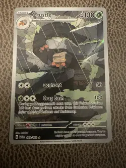 Crustle - 183/182 Paradox Rift Illustration Rare Pokemon - NM/MINT - Image 1