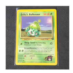 NM Erika's Bulbasaur 50 HP Gym Challenge Unlimited Regular Uncommon 39/132 2000 - Image 1