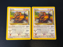 2 x Tauros 47/64 - Pokemon Jungle - Image 1