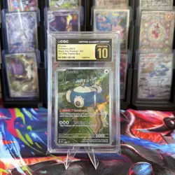 Pokemon Snorlax Promo Holo #051 Scarlet & Violet 151 ETB 2023 - CGC 10 PRISTINE - Image 1