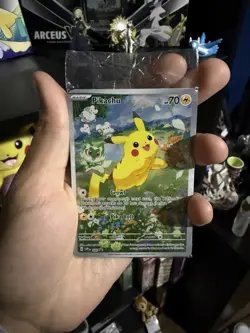 Pokemon TCG 088 Pikachu Black Star SV Promo Sealed NM/M - Image 3