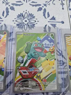 Pokemon First Partner Illustration Collection Gen 1 Kanto Starters Pack Fresh - Image 4