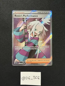 Pokemon Chaos Rising - Roxie’s Performance - 112/086 - Full Art Rare - M/NM - Image 1
