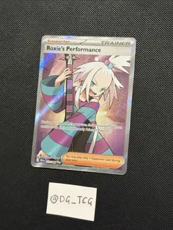 Pokemon Chaos Rising - Roxie’s Performance - 112/086 - Full Art Rare - M/NM - Image 4
