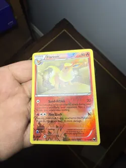 Flareon 12/108 Reverse Holo - Uncommon - Pokemon Dark Explorers - Image 3