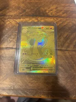 Pokemon Mega Charizard X ex - 130/094 - ME02: Phantasmal Flames (PFL) GOLD!!! - Image 1