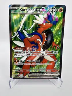 Koraidon ex 231/198 SV01: Scarlet & Violet Base Set Holo Pokemon Near Mint - Image 1