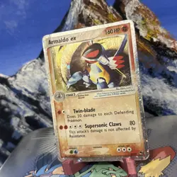 Armaldo ex (Holo) - 016/017 Pokemon POP Series 1 - Damaged - Image 2
