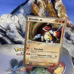 Armaldo ex (Holo) - 016/017 Pokemon POP Series 1 - Damaged - Image 3