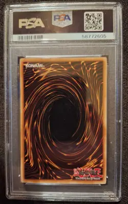 2012 Yugioh Gold Series Haunted Mine Solemn Judgment Ghost Rare PSA 9 Pop 53 🔥 - Image 2