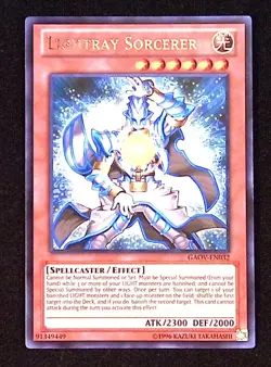 Lightray Sorcerer YuGiOh Galactic Overlord Spellcaster Effect Rare - Image 1