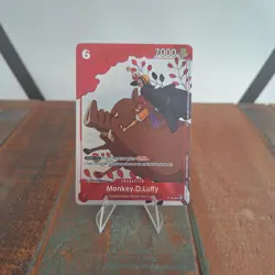 Monkey D Luffy P-001 Gift Collection 2023 One Piece Promotion Promo Cards - Image 1