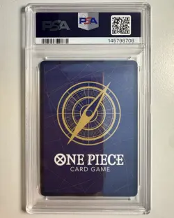 One Piece CCG Monkey D. Luffy Treasure Rare Foil OP07-109 PSA 10 (EN) - Image 2