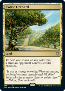 Exotic Orchard x4 - Commander: Innistrad: Crimson Vow - NM-Mint, English - Comma - Image 1