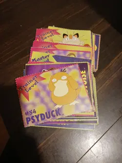 Lot Of Vintage Pokemon Math Cards - Image 1