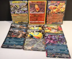 Pokemon Lot Of 9 Cards - Image 1
